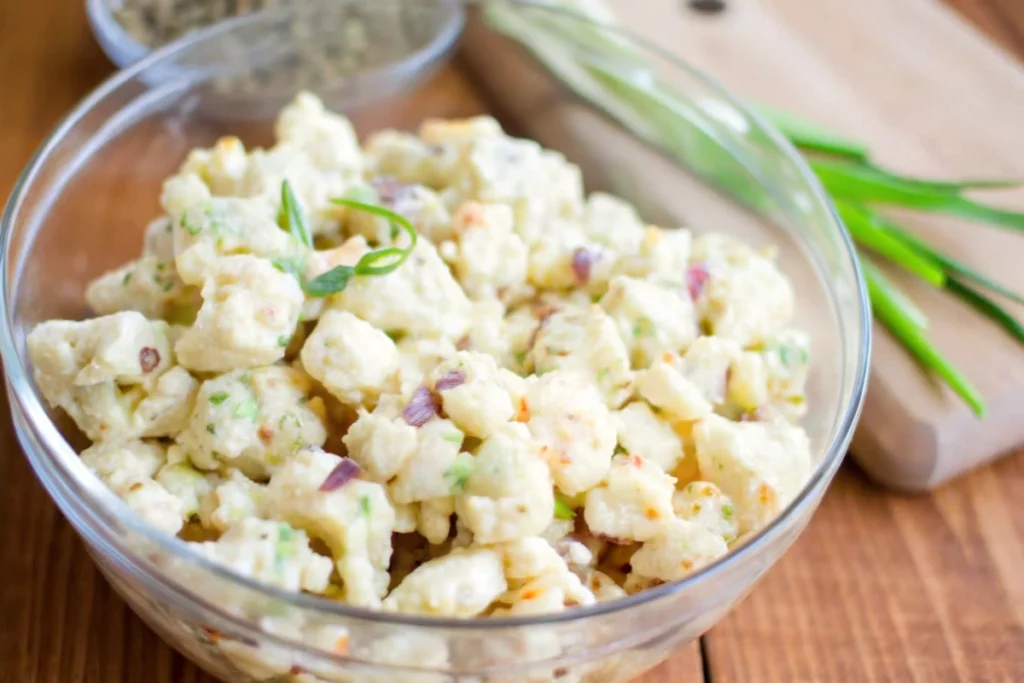 Keto Cauliflower Potato Salad
