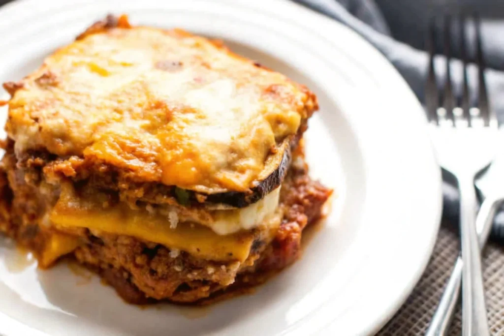 Keto Lasagna with Zucchini Noodles