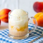 Peach Cobbler Mug Cake