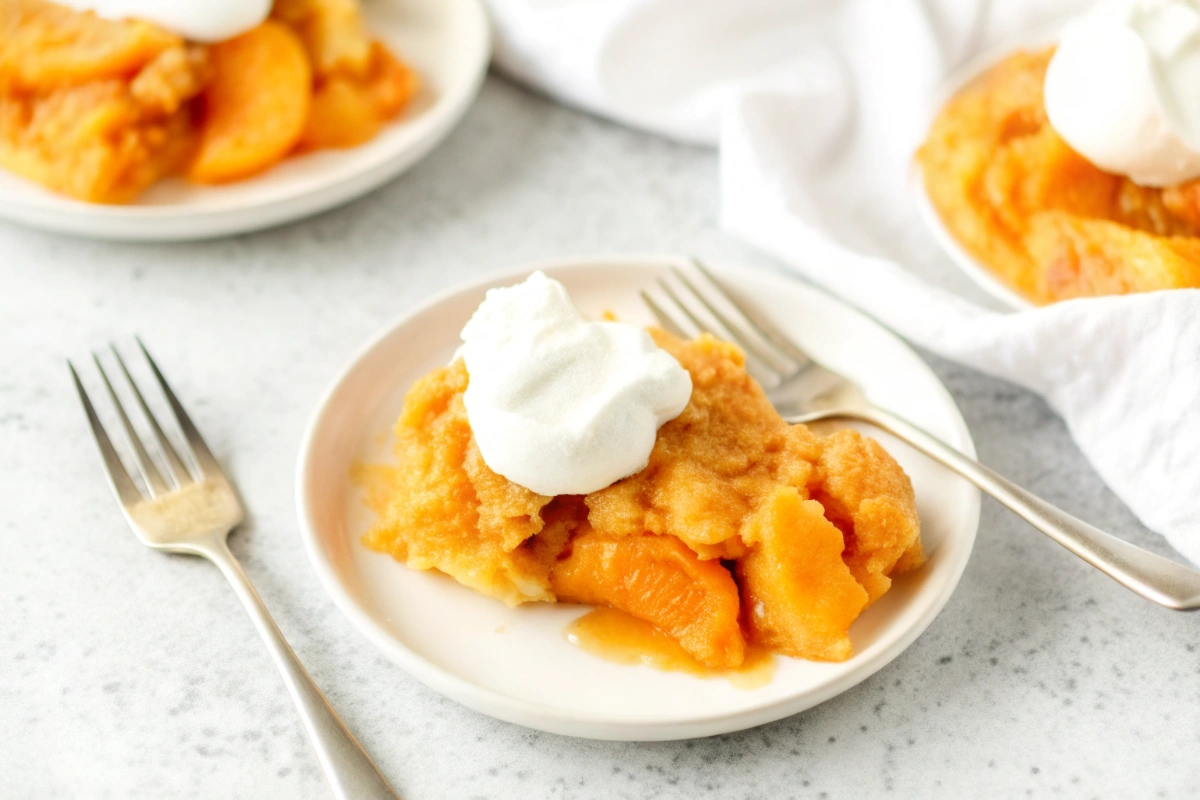 Peach Dump Cake Recipe
