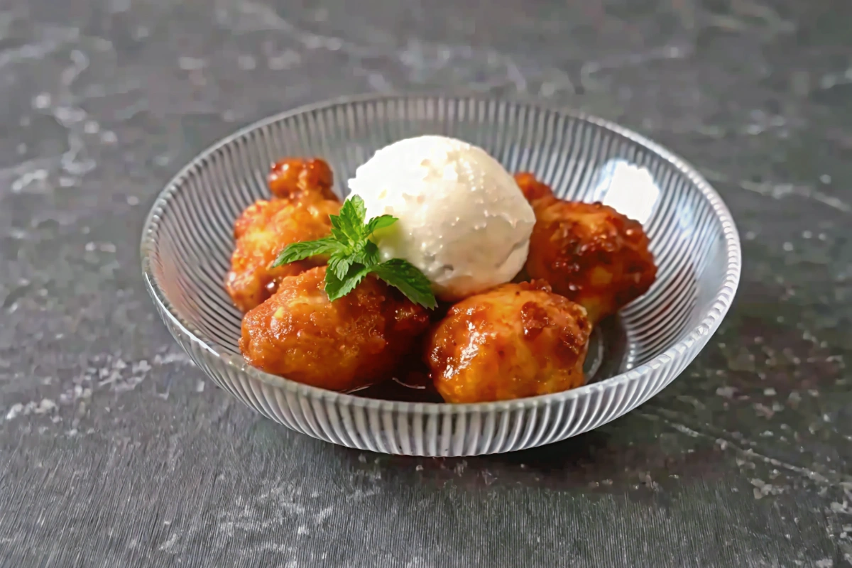 Peach Fritter Recipe