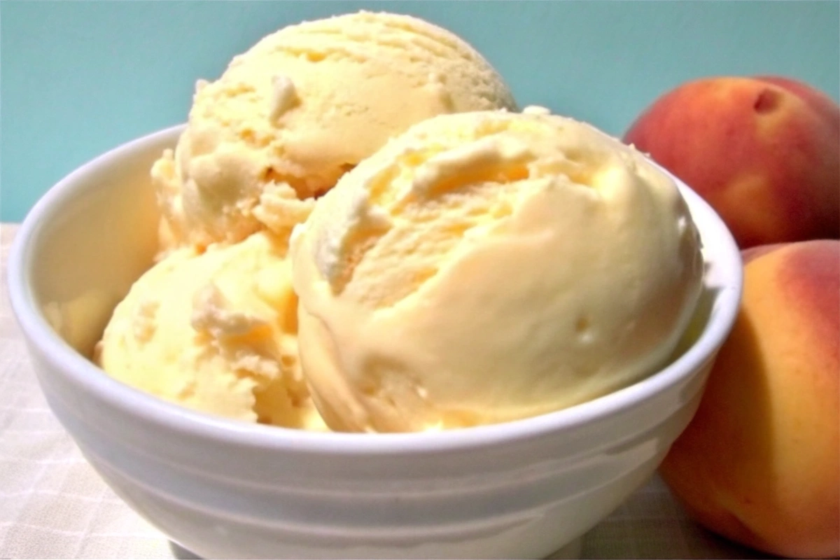 Peach Ice Cream