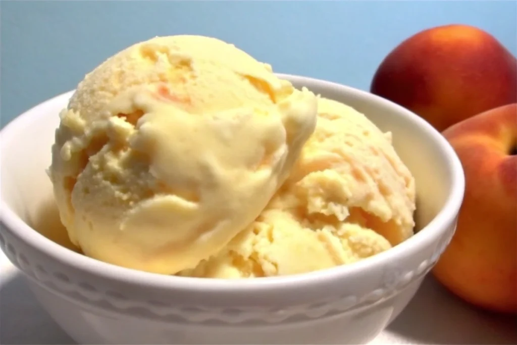 Peach Ice Cream