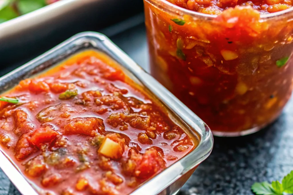 Peach Mango Salsa