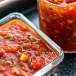 Peach Mango Salsa