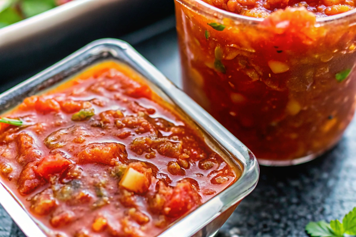 Peach Mango Salsa