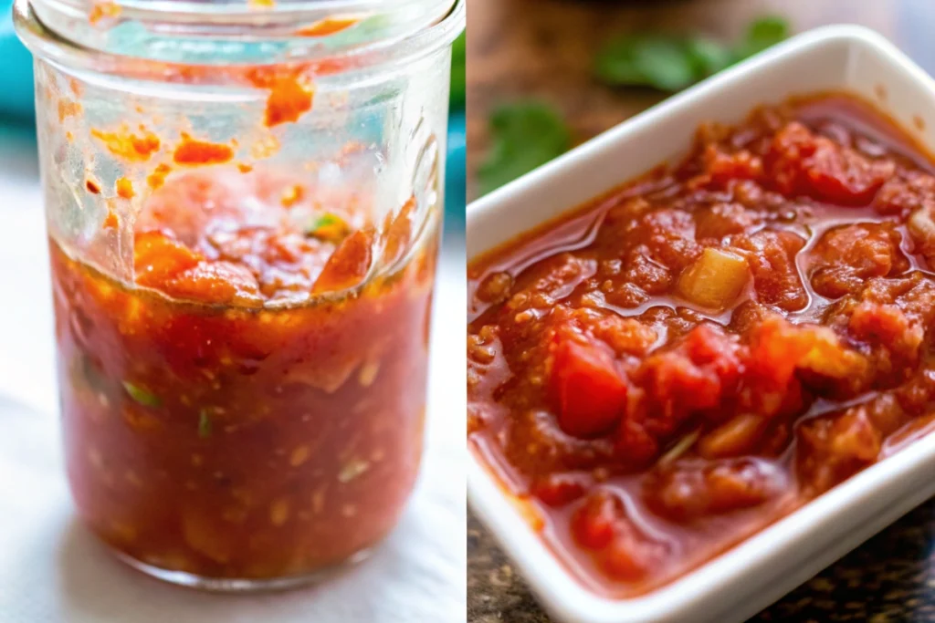 Peach Mango Salsa