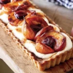 Roasted Peach Tart Recipe