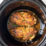 Slow Cooker Bone-In Chicken Breasts