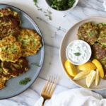Sourdough Zucchini Fritters Recipe