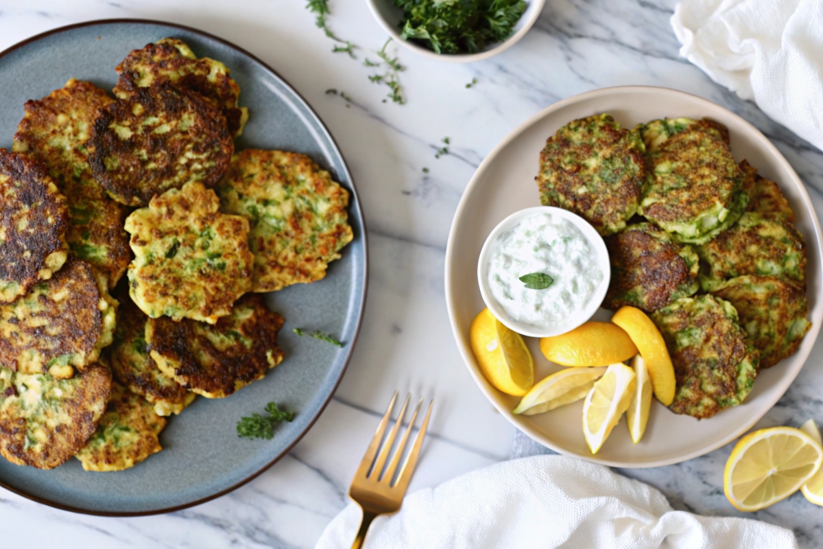 Sourdough Zucchini Fritters Recipe
