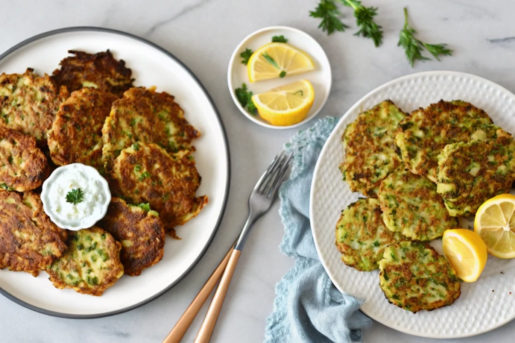 Sourdough Zucchini Fritters Recipe