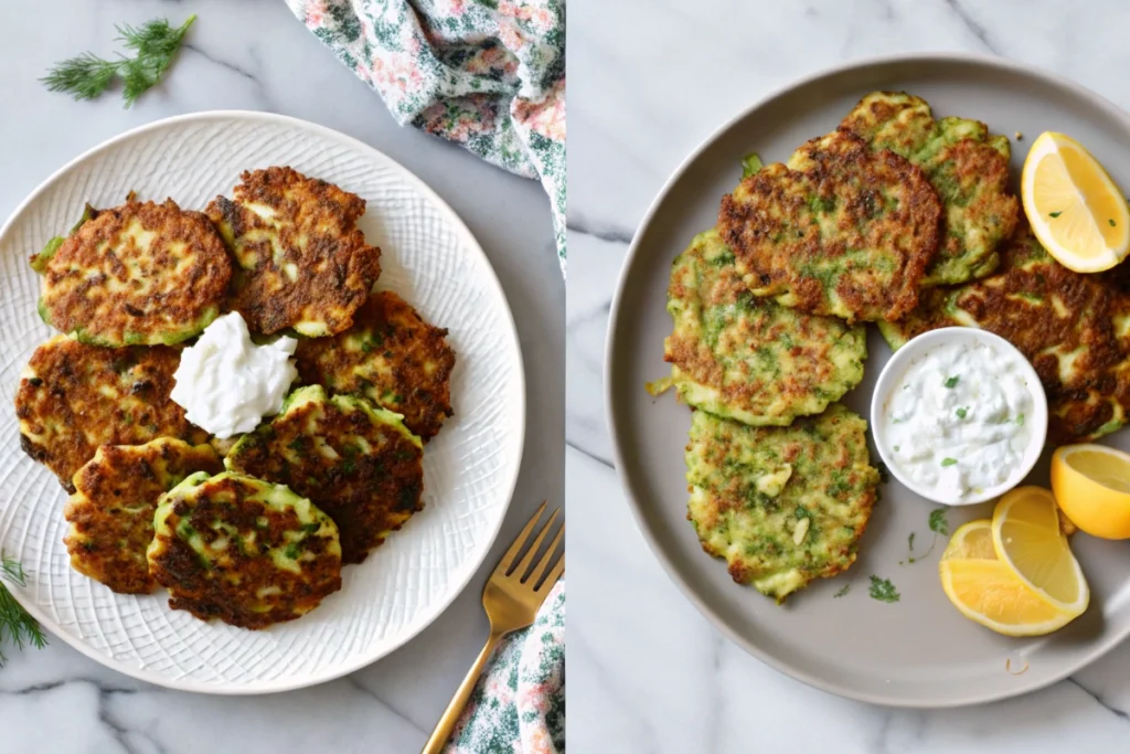Sourdough Zucchini Fritters Recipe