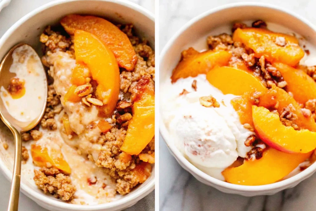 The Easiest Peach Crisp Recipe