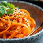 Viral Carrot Ribbon Salad Dressing
