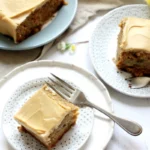 Zucchini Cake Recipe with Brown Sugar Icing