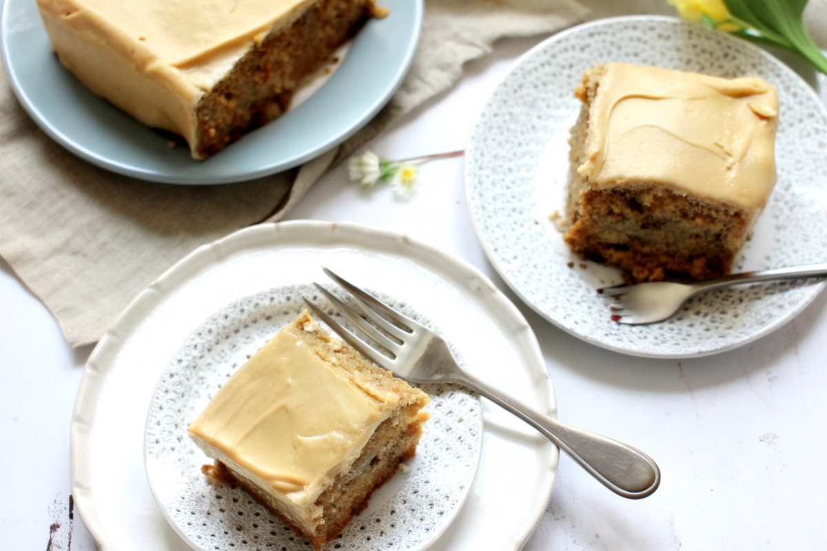 Zucchini Cake Recipe with Brown Sugar Icing