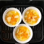 Air Fryer 5 Ingredient Peach Cobbler