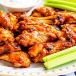 Air Fryer Bbq Peach Bourbon Wings