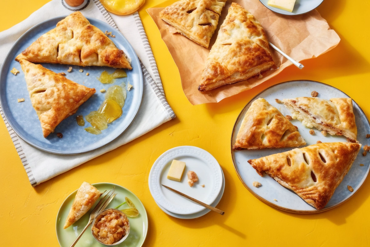 Air Fryer Peach Turnovers