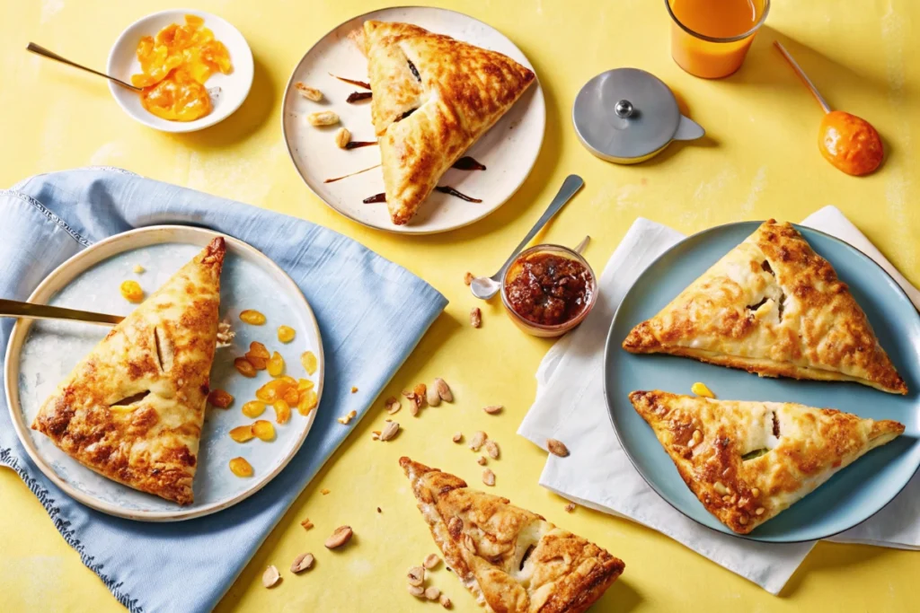 Air Fryer Peach Turnovers