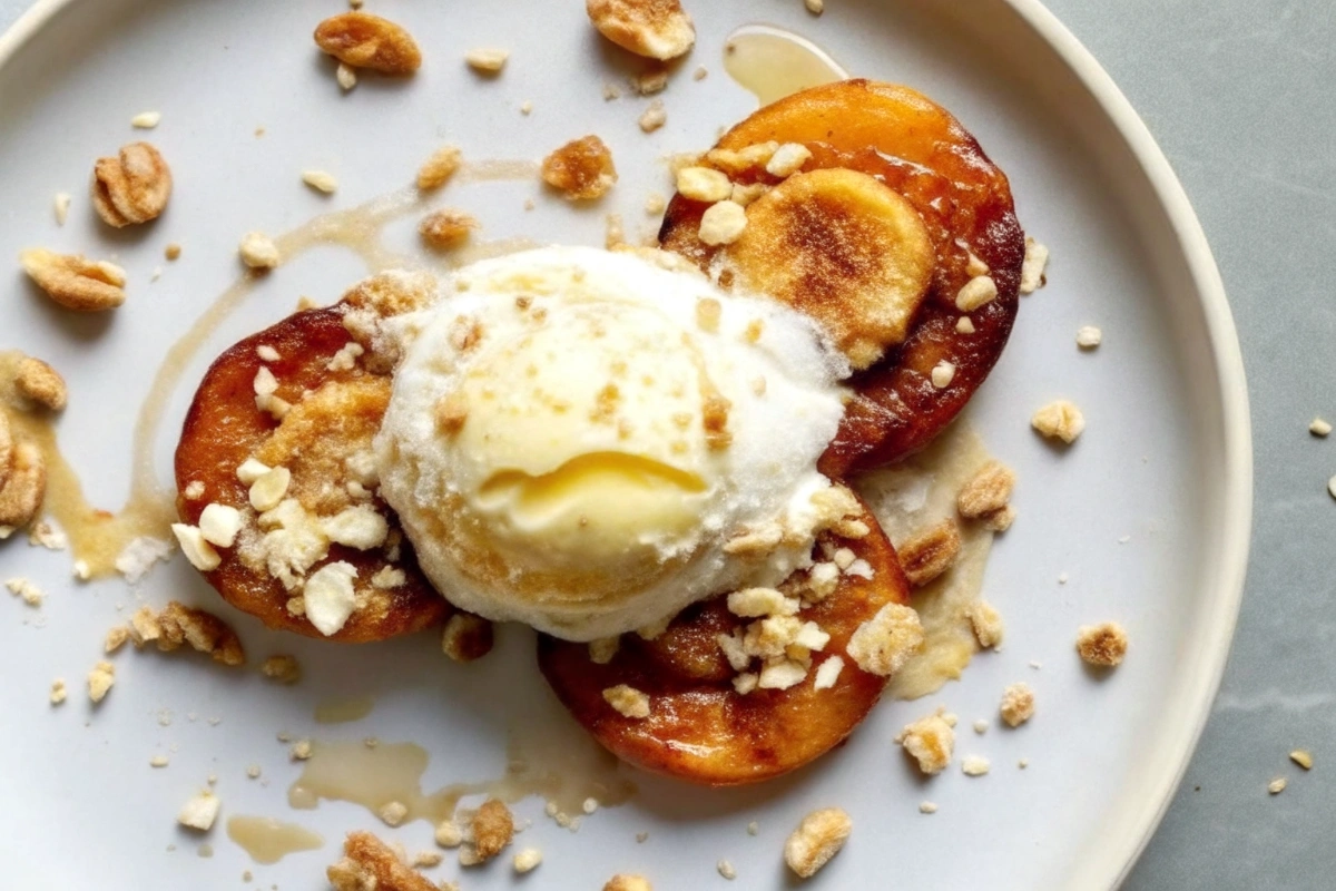 Air Fryer Peaches