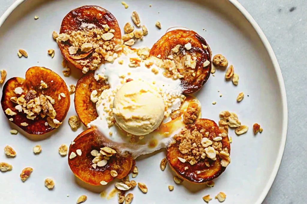 Air Fryer Peaches