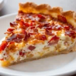 Bacon Onion Tomato Pie