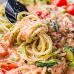 Baked Feta Zoodles