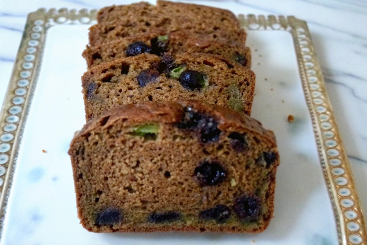 Blueberry Zucchini Bread