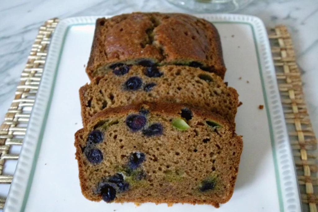 Blueberry Zucchini Bread