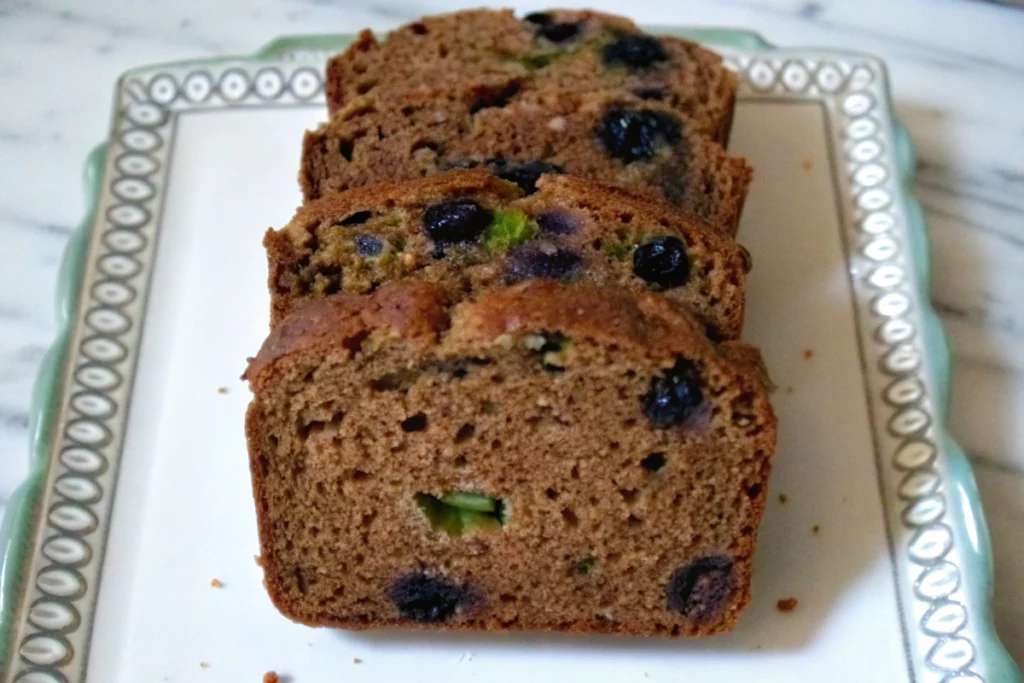Blueberry Zucchini Bread