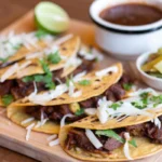 Crockpot Jackfruit Birria Tacos
