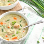 Crockpot Panera Wild Rice Soup