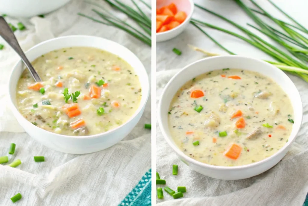 Crockpot Panera Wild Rice Soup