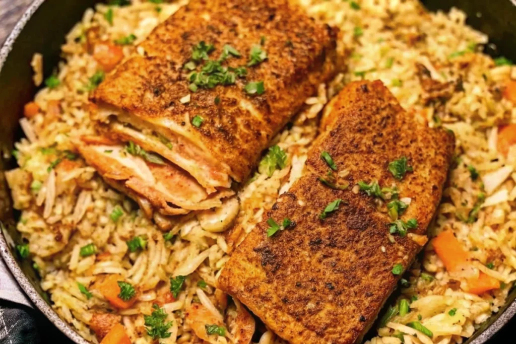 Crockpot Salmon And Rice