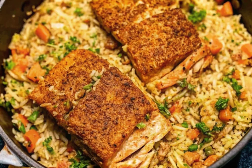 Crockpot Salmon And Rice