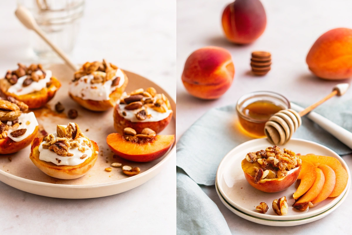 Easy Air Fryer Peaches