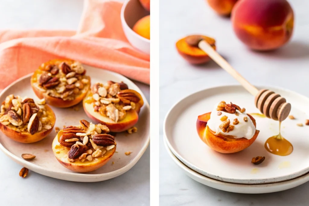 Easy Air Fryer Peaches