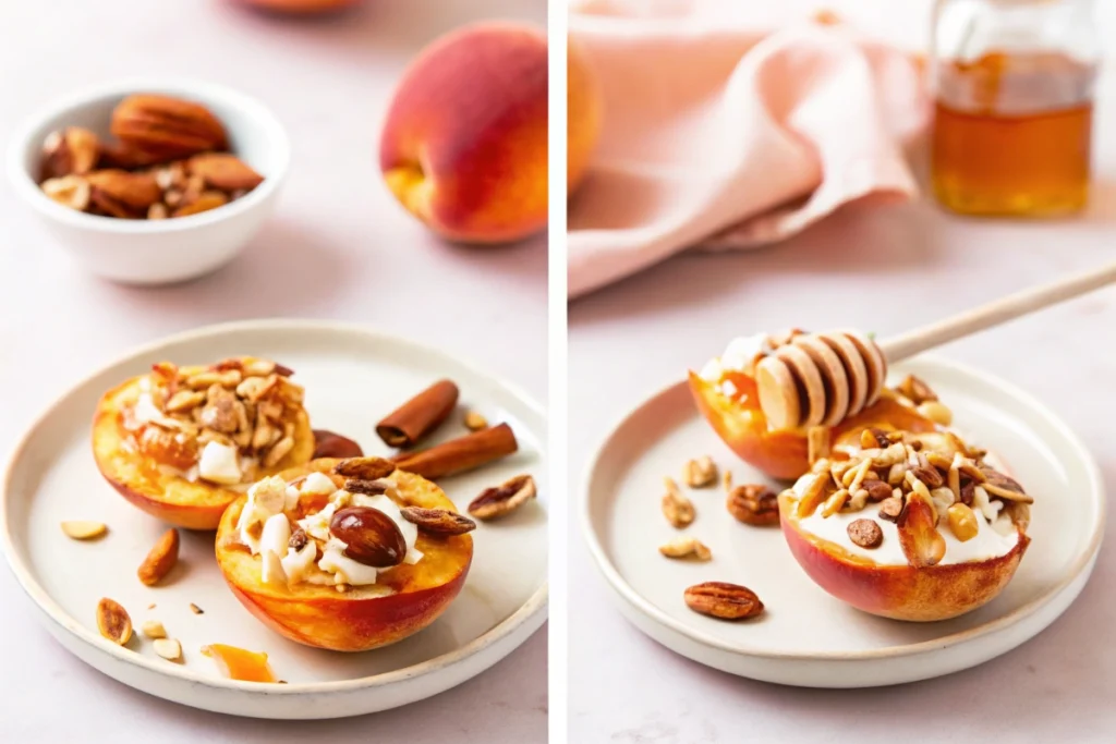 Easy Air Fryer Peaches