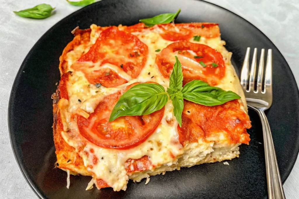 Easy Heirloom Tomato Pie Casserole