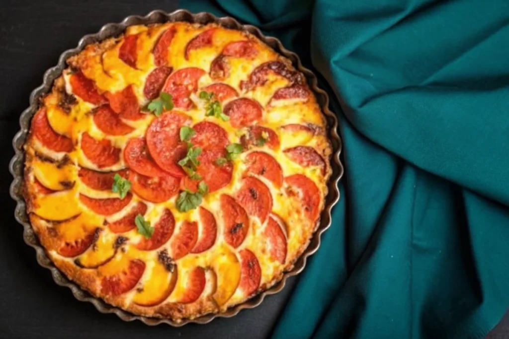 Eggplant Tomato Pie