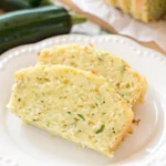 Glazed lemon zucchini bread