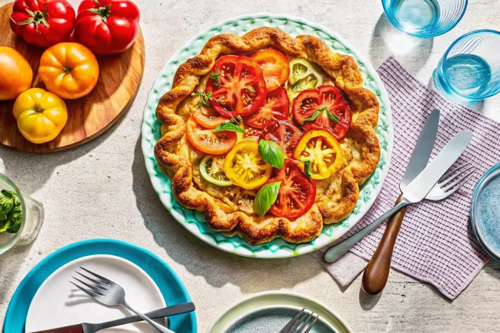 Heirloom Tomato Pie
