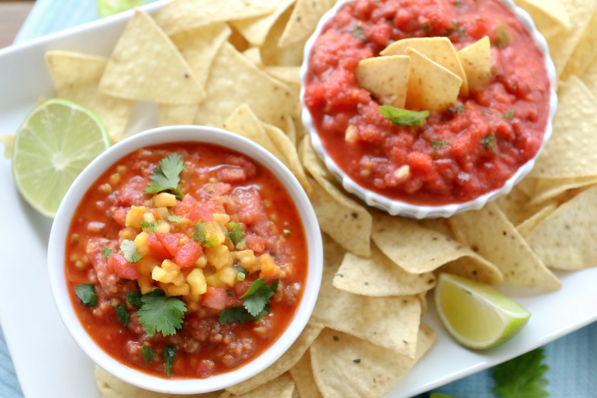 Homemade Peach Jalapeño Salsa