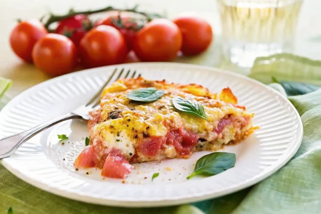 Keto Southern Summer Tomato Pie