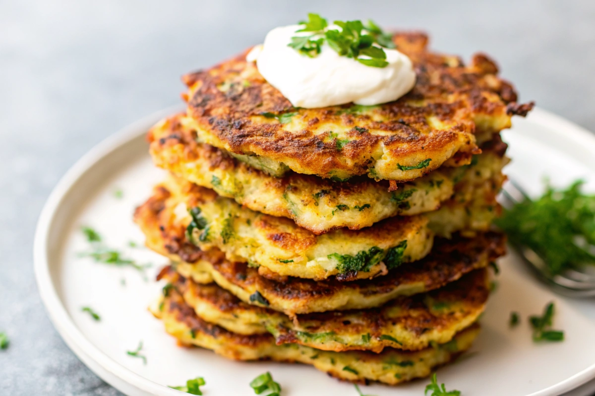 Low-Carb Zucchini Fritters