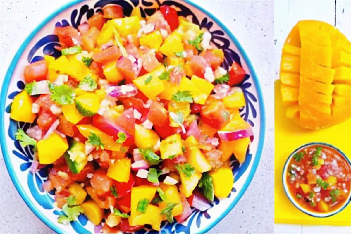Mild And Fruity Peach Salsa