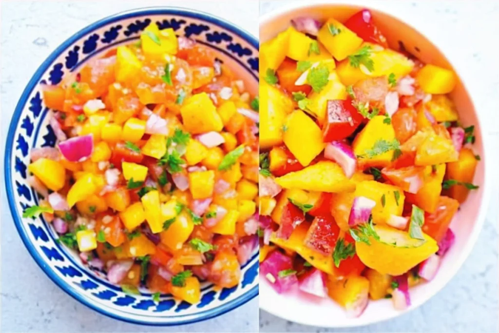Mild And Fruity Peach Salsa