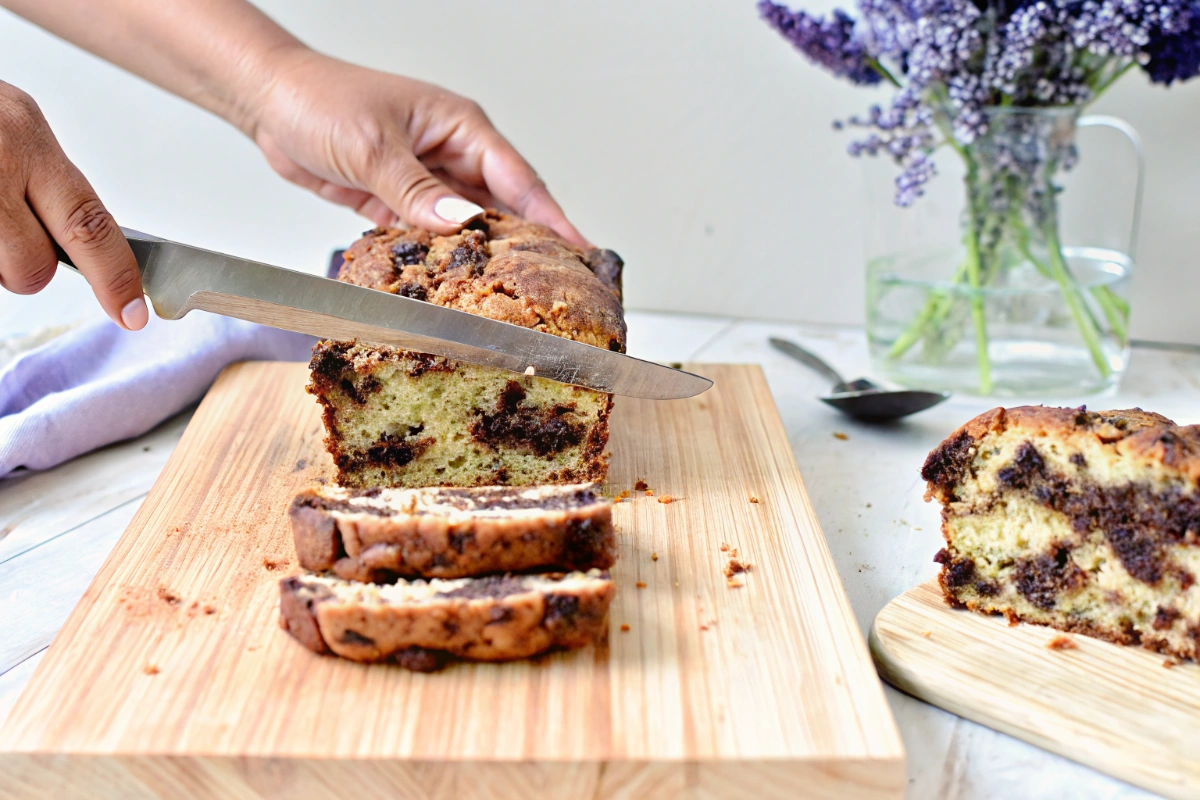Nutella zucchini bread